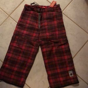 Diesel jeans kids flannel pattern short pants